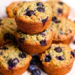 Healthy Blueberry Zucchini Muffins (Gluten Free, Paleo, Almond Flour) 126 Healthy-Blueberry-Zucchini-Muffins-Gluten-Free-Paleo-Almond-Flour-Recipe
