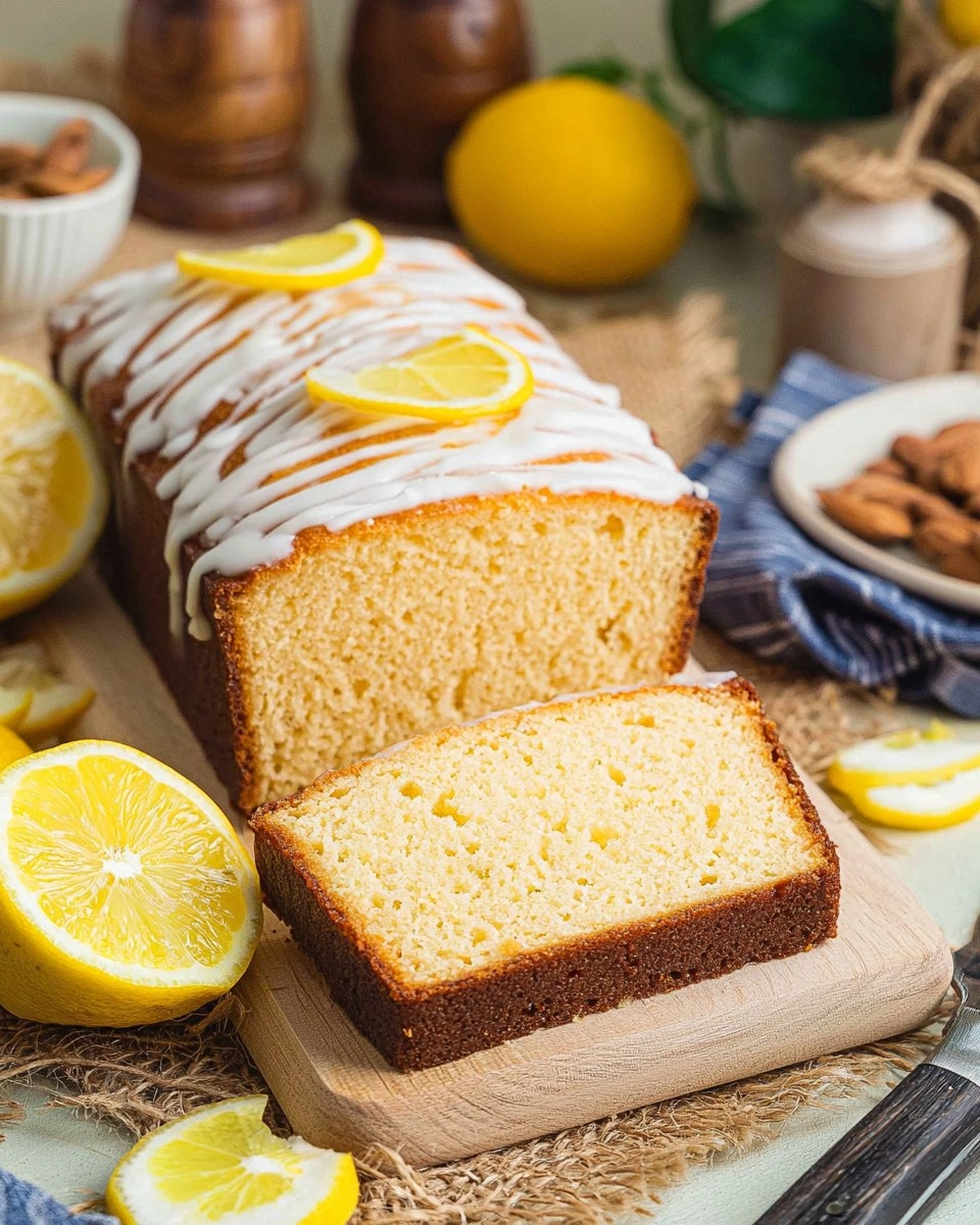 Keto Lemon Bread (Made With Almond Flour & Greek Yogurt)