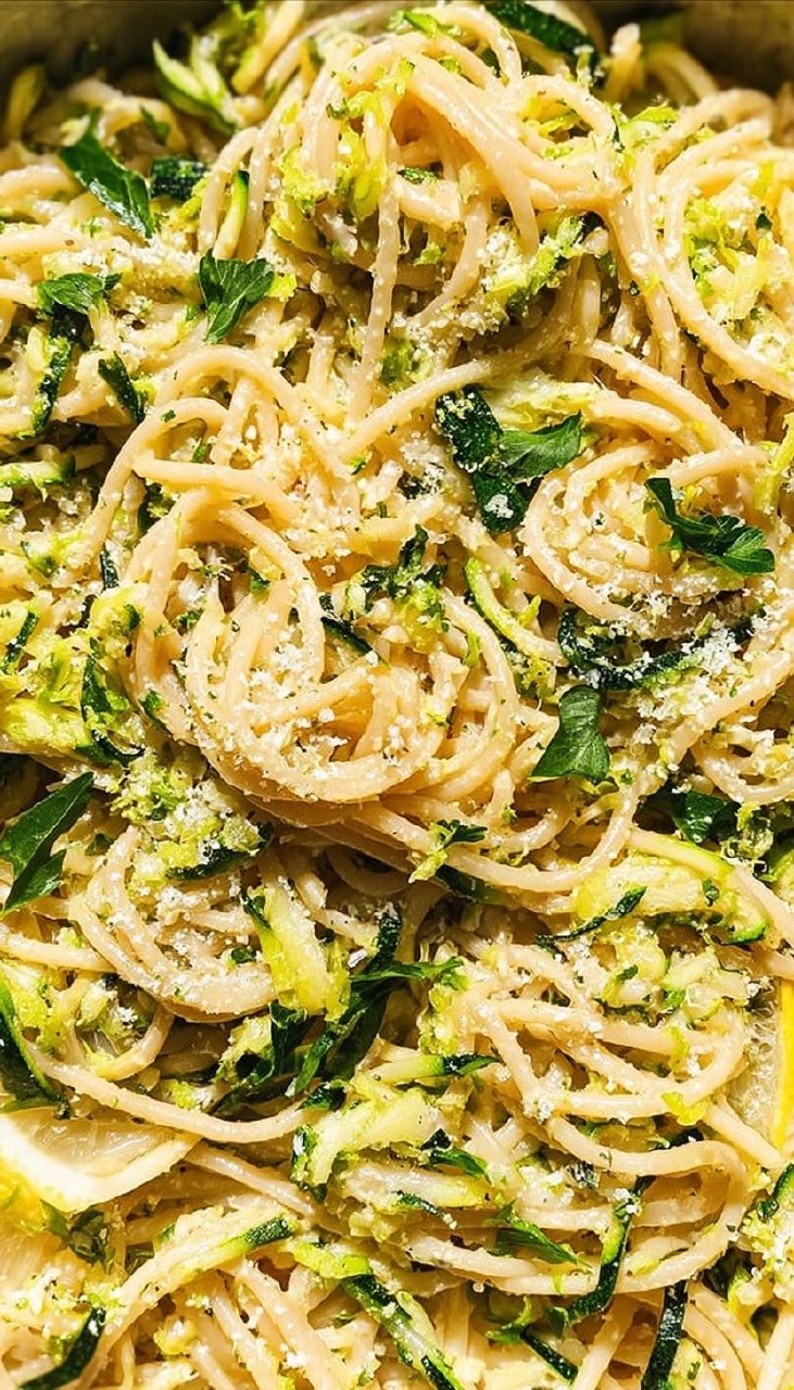 Lemon Zucchini Pasta