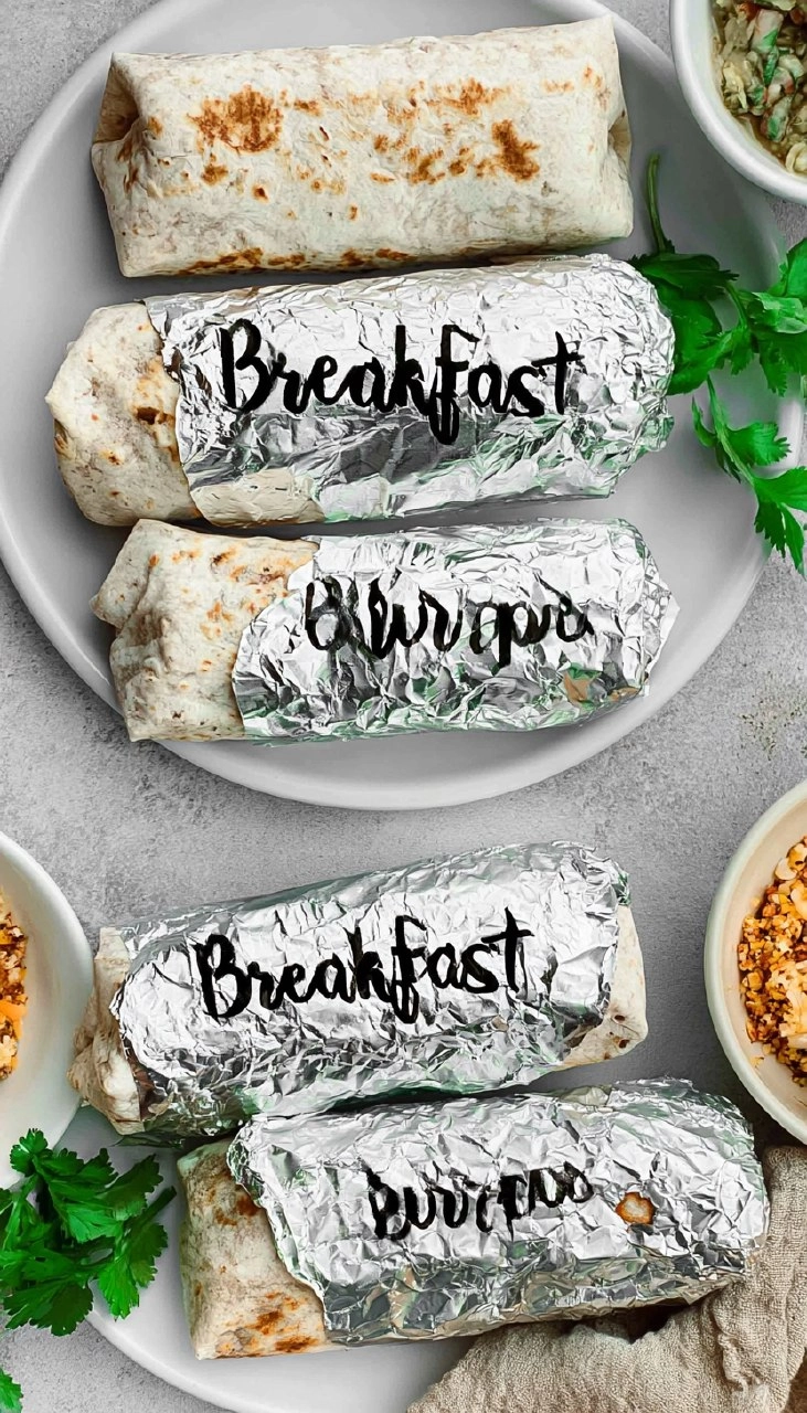Meal Prep Breakfast Burritos