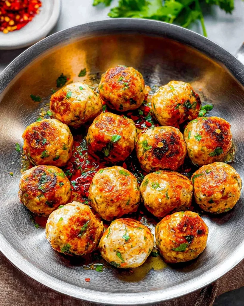 Mediterranean-Chicken-Meatballs-Recipe