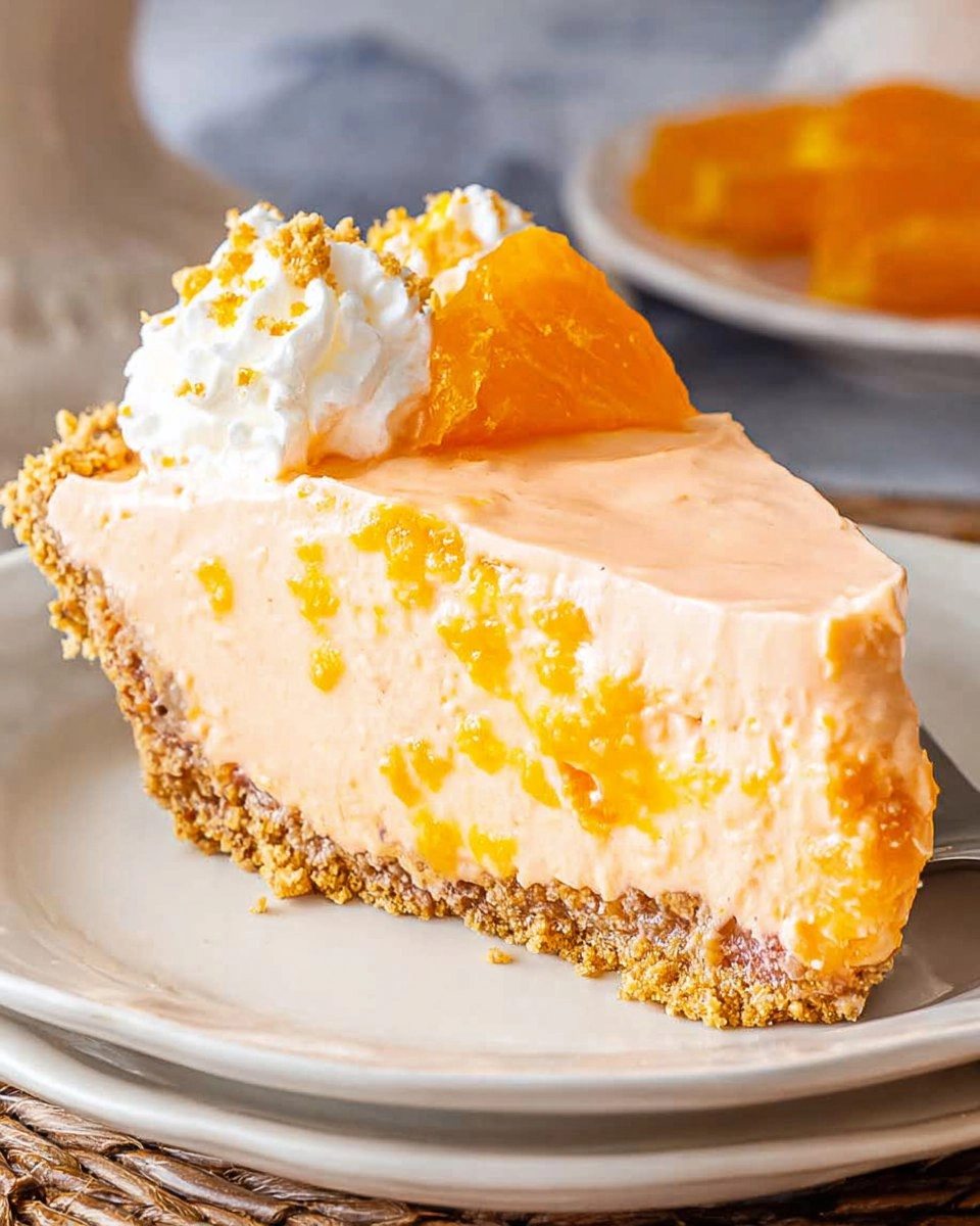 Orange Creamsicle Pie