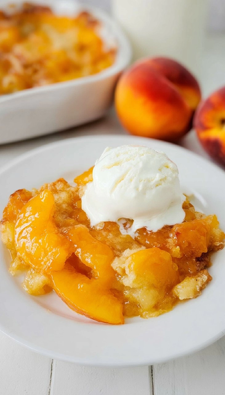 Peach Cobbler 105 Peach Cobbler