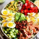 Salmon-Cobb-Salad-with-Avocado-and-Bacon-Whole30-Keto-Recipe