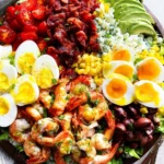 Shrimp Cobb Salad (Healthy, Easy Summer Dinner) 101 Shrimp-Cobb-Salad-Healthy-Easy-Summer-Dinner-Recipe