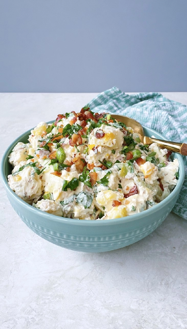 Sour Cream and Bacon Potato Salad 105 Sour Cream and Bacon Potato Salad