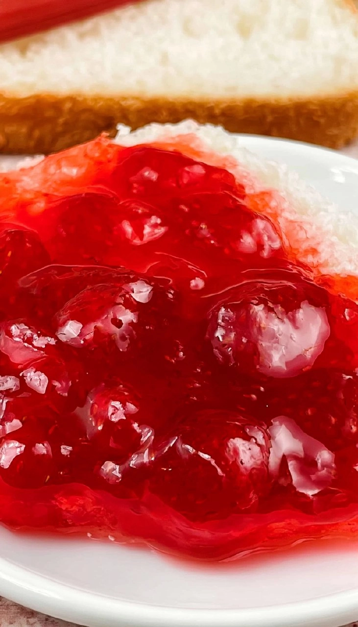 Strawberry Rhubarb Jam 70 Strawberry Rhubarb Jam