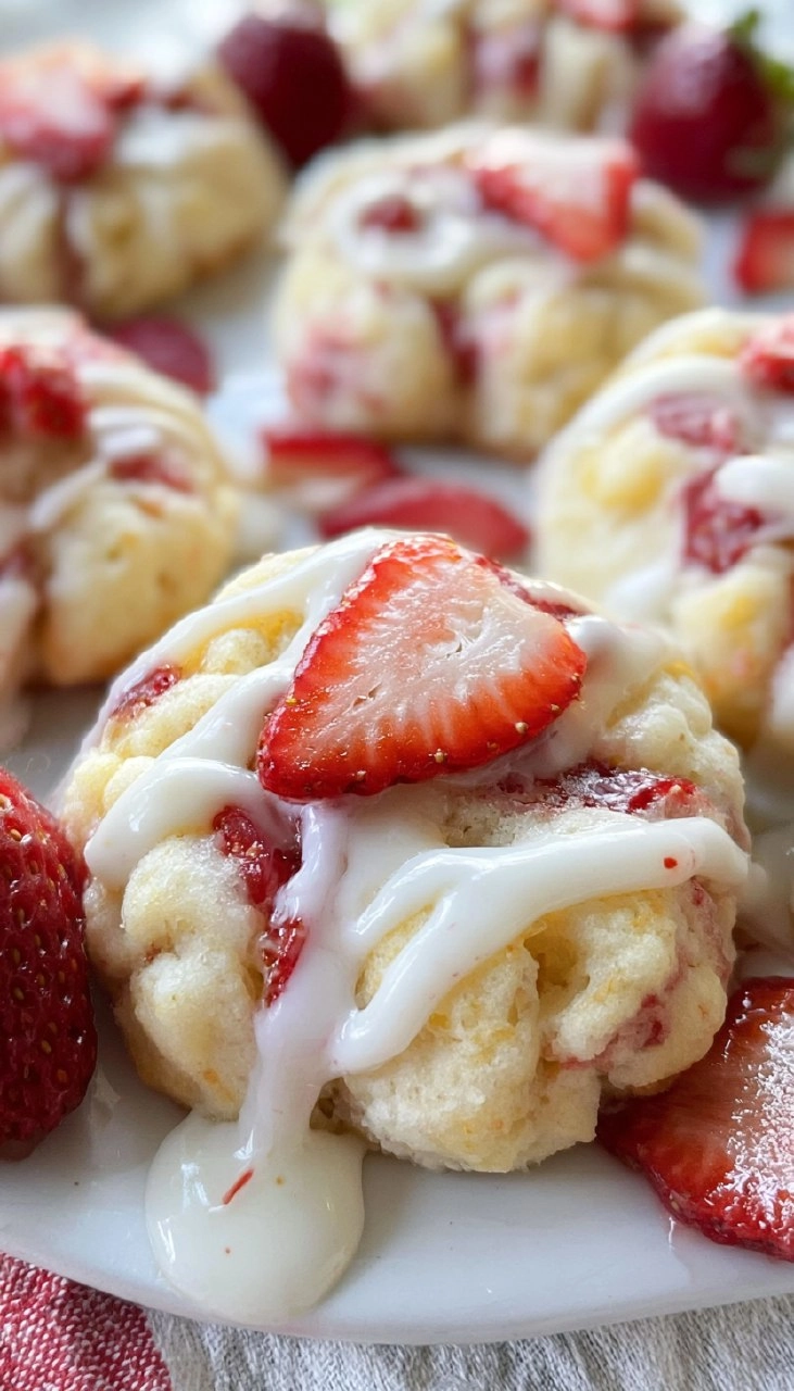 Strawberry Shortcake Cookies