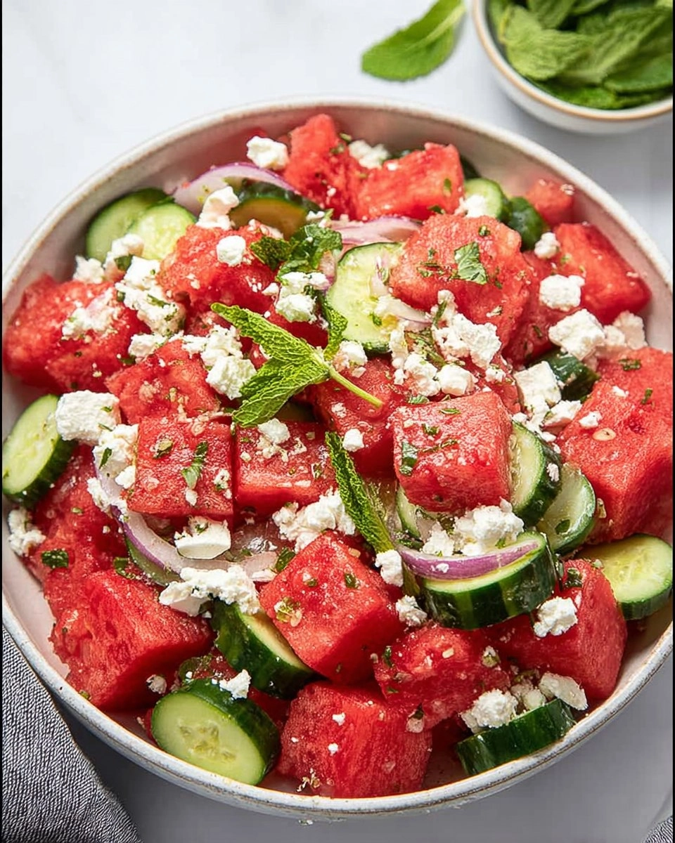 Watermelon Feta Salad