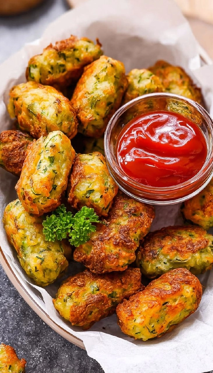 Air Fryer Zucchini Tots 80 Air Fryer Zucchini Tots