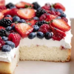 Berries-Cream-Sheet-Cake-Recipe