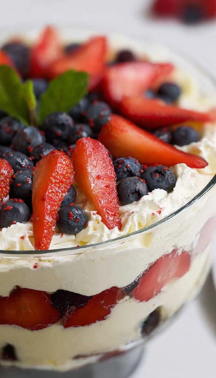 Berry Trifle 70 Berry Trifle