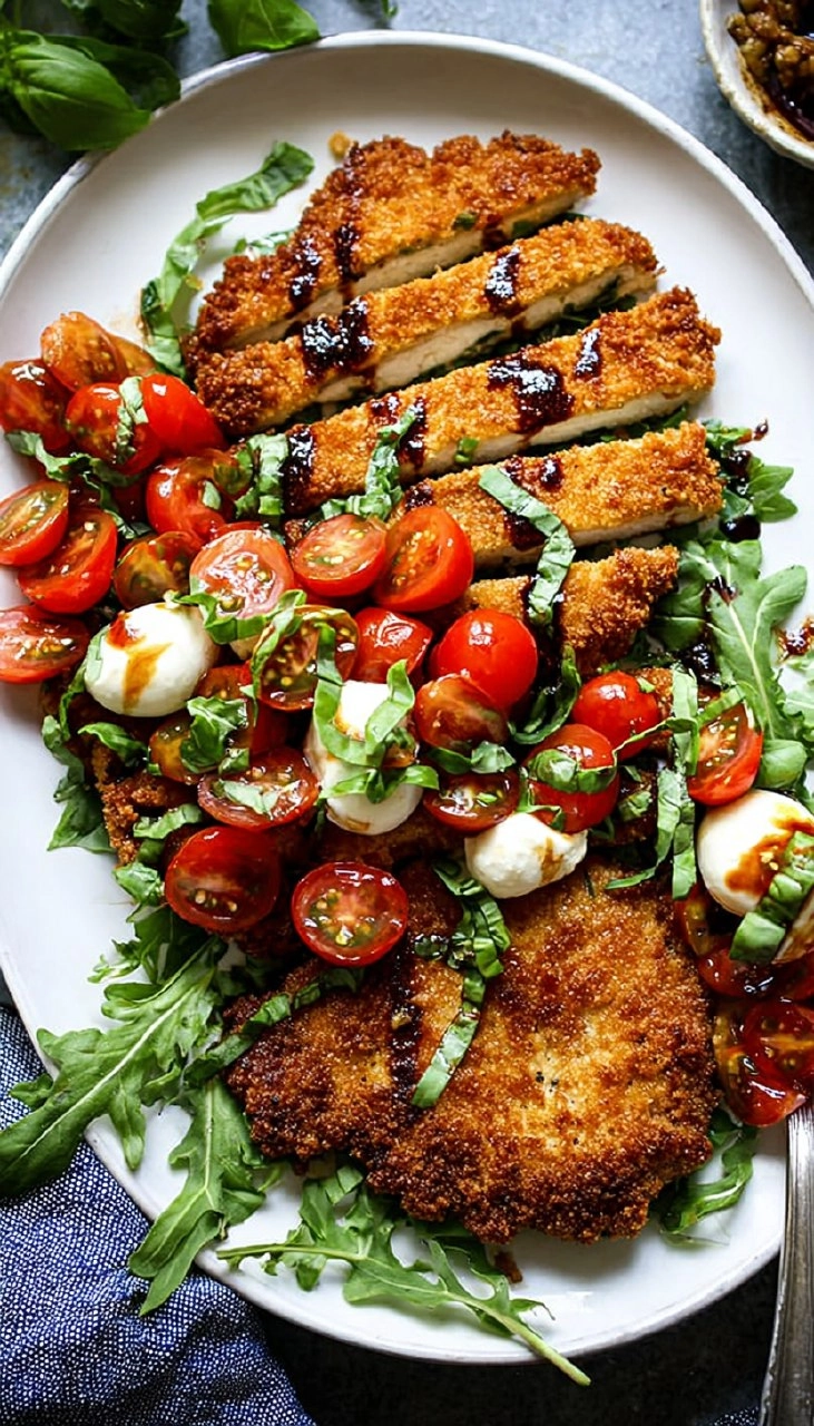 Caprese Chicken Cutlets