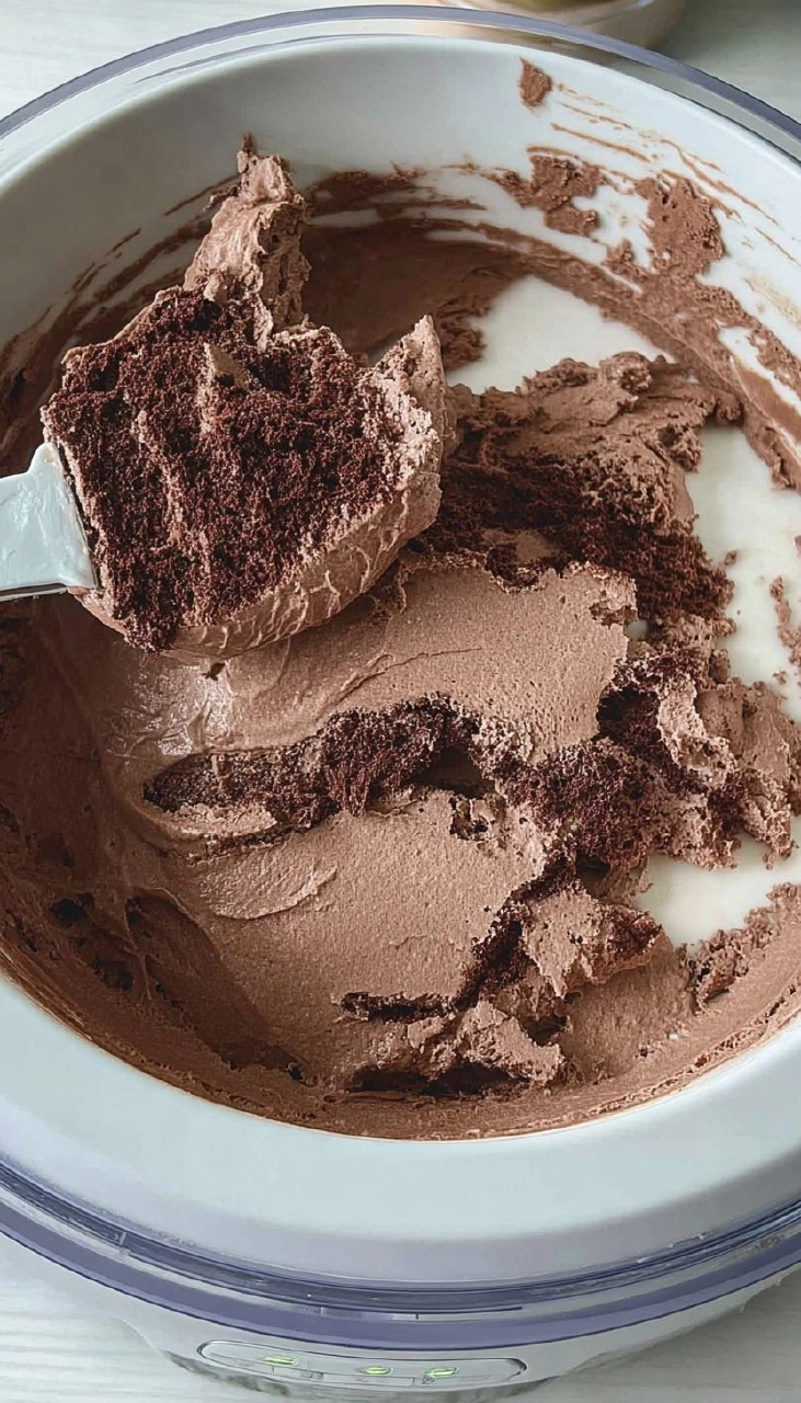 Chocolate Cake Chocolate Ice Cream