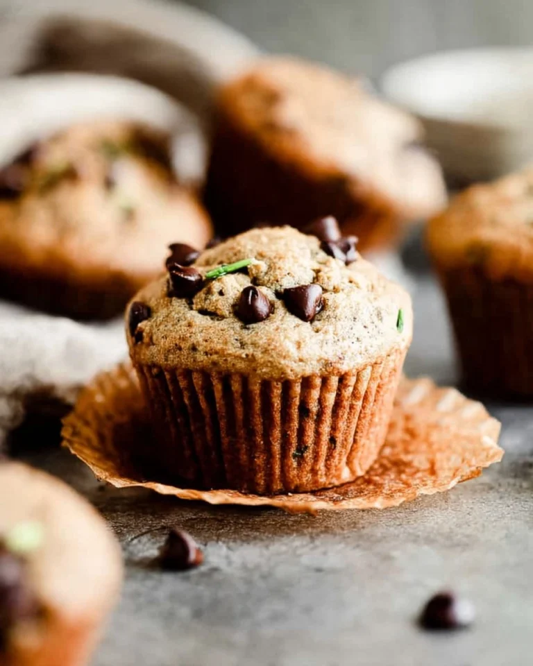 Chocolate-Chip-Zucchini-Muffins-Recipe