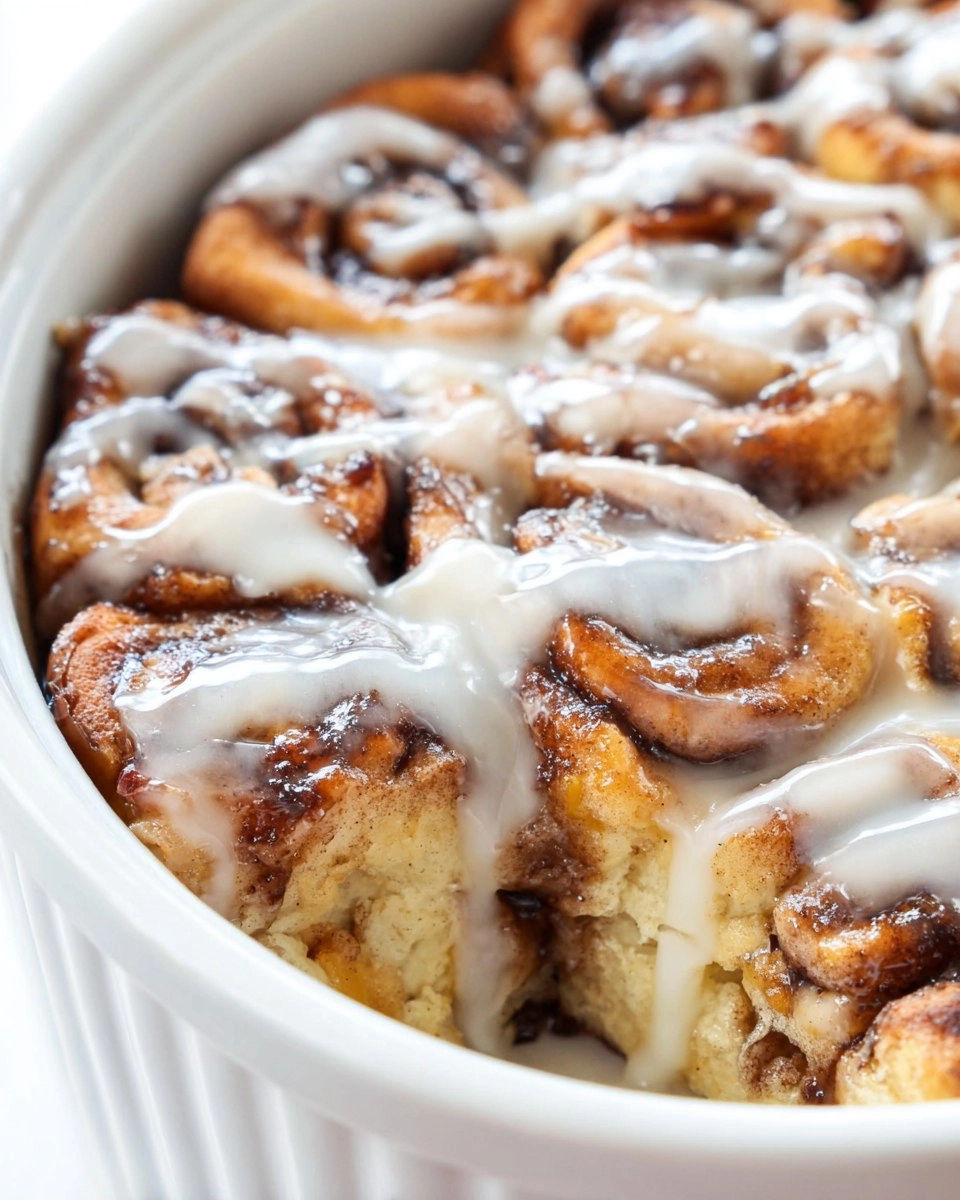 Cinnamon Roll Peach Cobbler