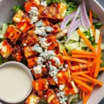Crispy-Buffalo-Halloumi-Salad-Recipe