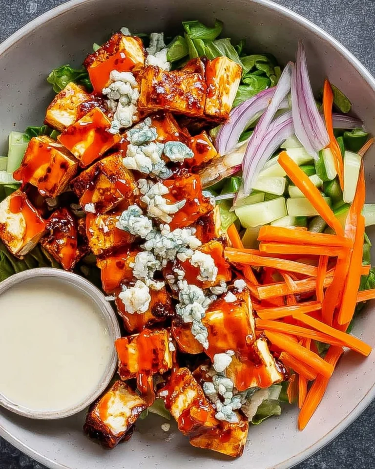 Crispy-Buffalo-Halloumi-Salad-Recipe