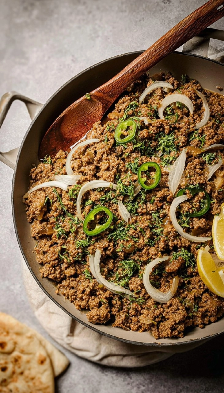 Dum Ka Keema (Smoked Ground Beef)