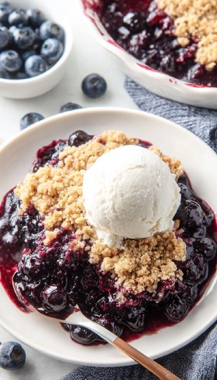Easy Blueberry Crisp 90 Easy Blueberry Crisp