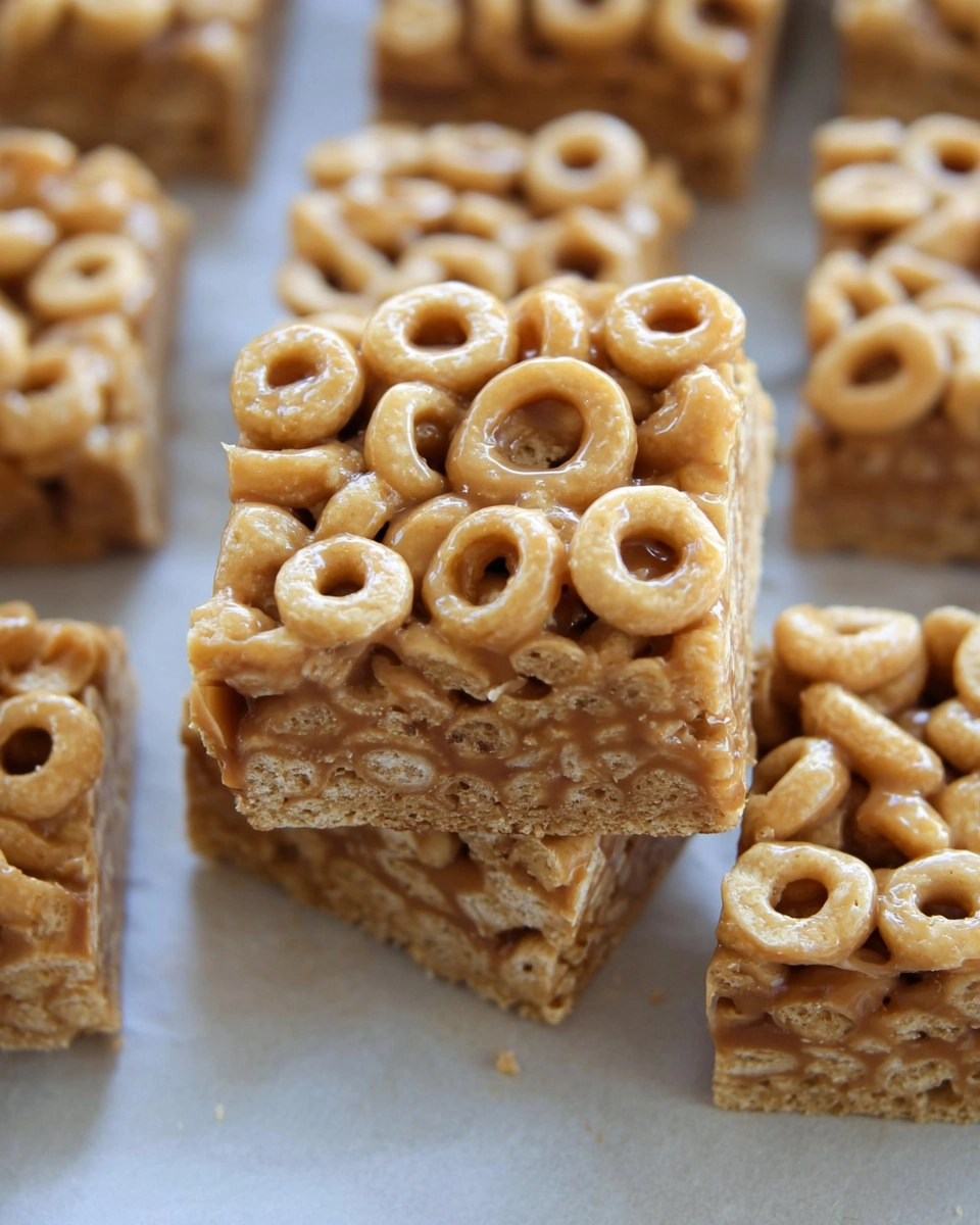 Easy Peanut Butter Cheerio Bars