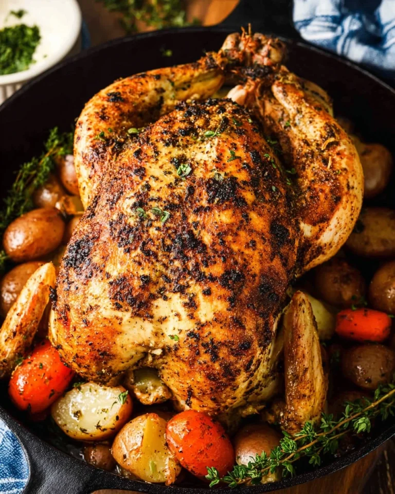 Easy-Whole-Roast-Chicken-Crispy-Skin-Juicy-Inside-Recipe