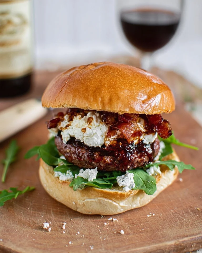 Fig-and-Bacon-Goat-Cheese-Burgers-Recipe