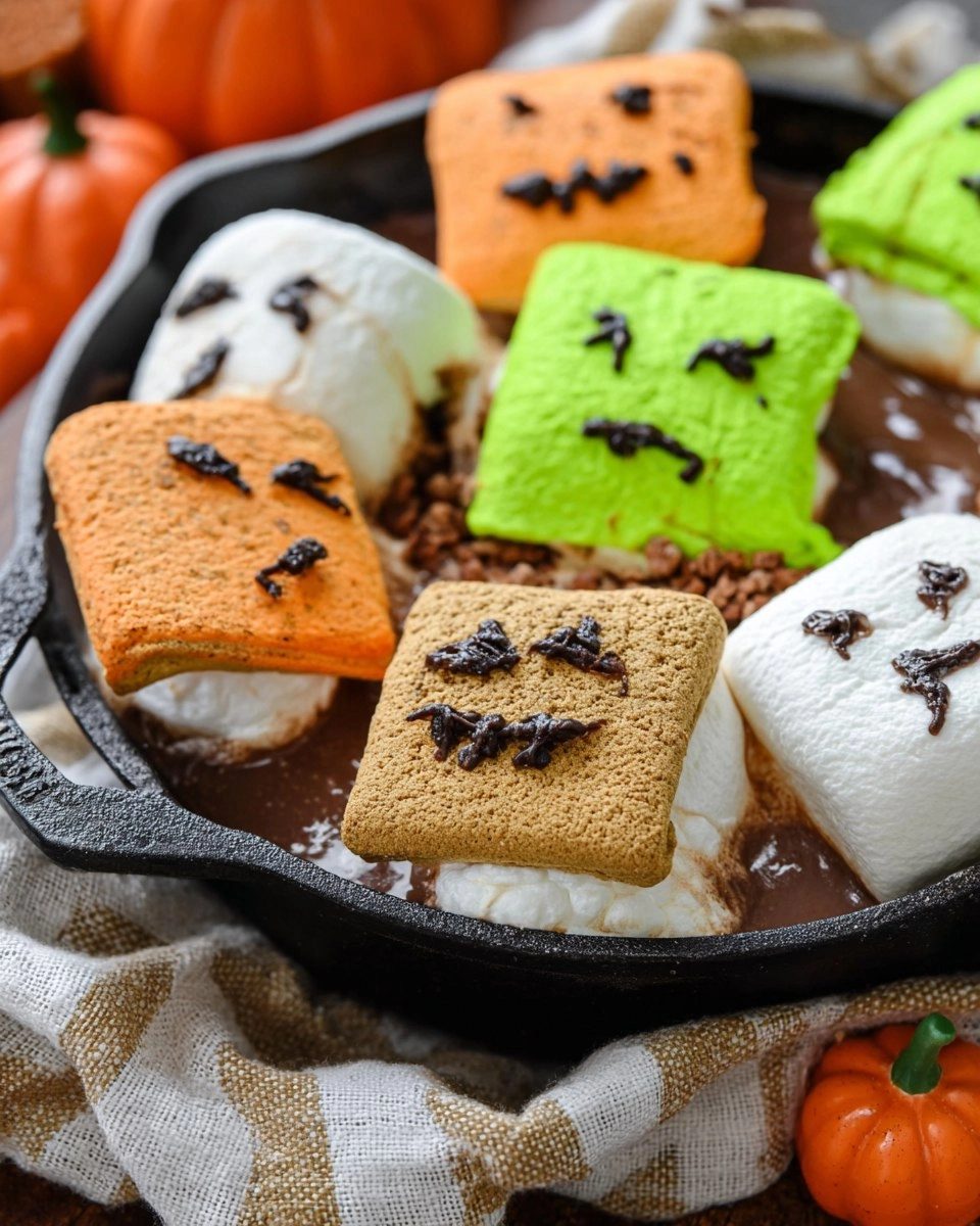 Halloween S'mores Dip