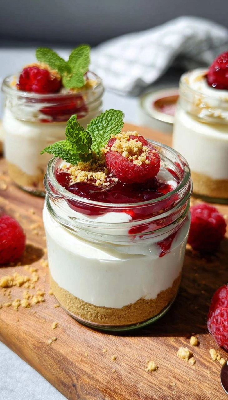 High Protein Cheesecake Jars 75 High Protein Cheesecake Jars