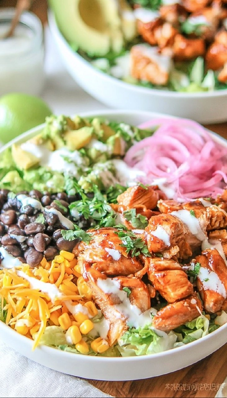 Honey BBQ Chicken Bowls