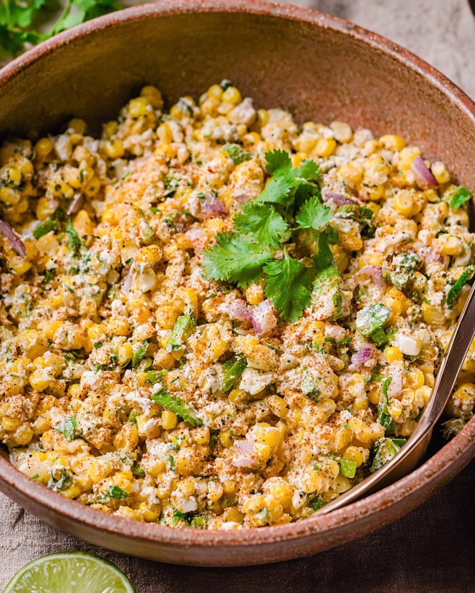 Mexican Street Corn Salad Recipe (Esquites)