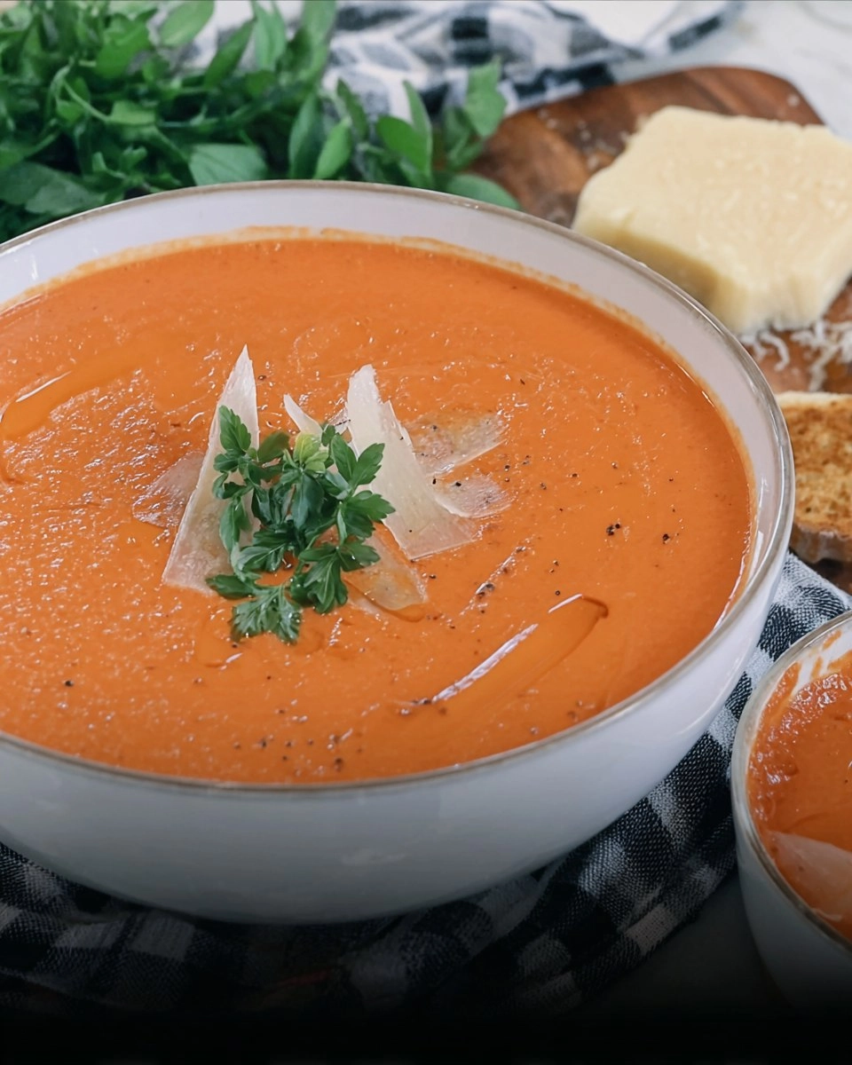 Oven Roasted Tomato Soup