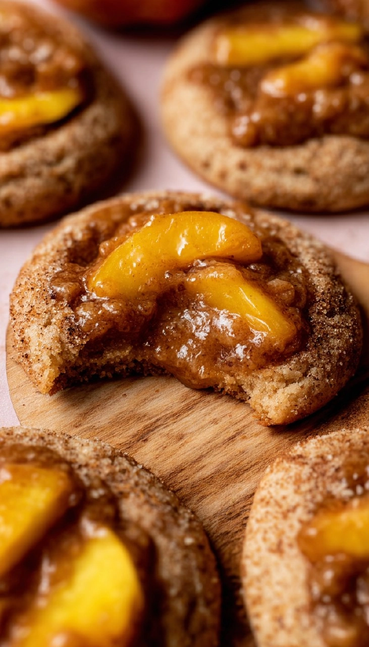 Peach Cobbler Cookies