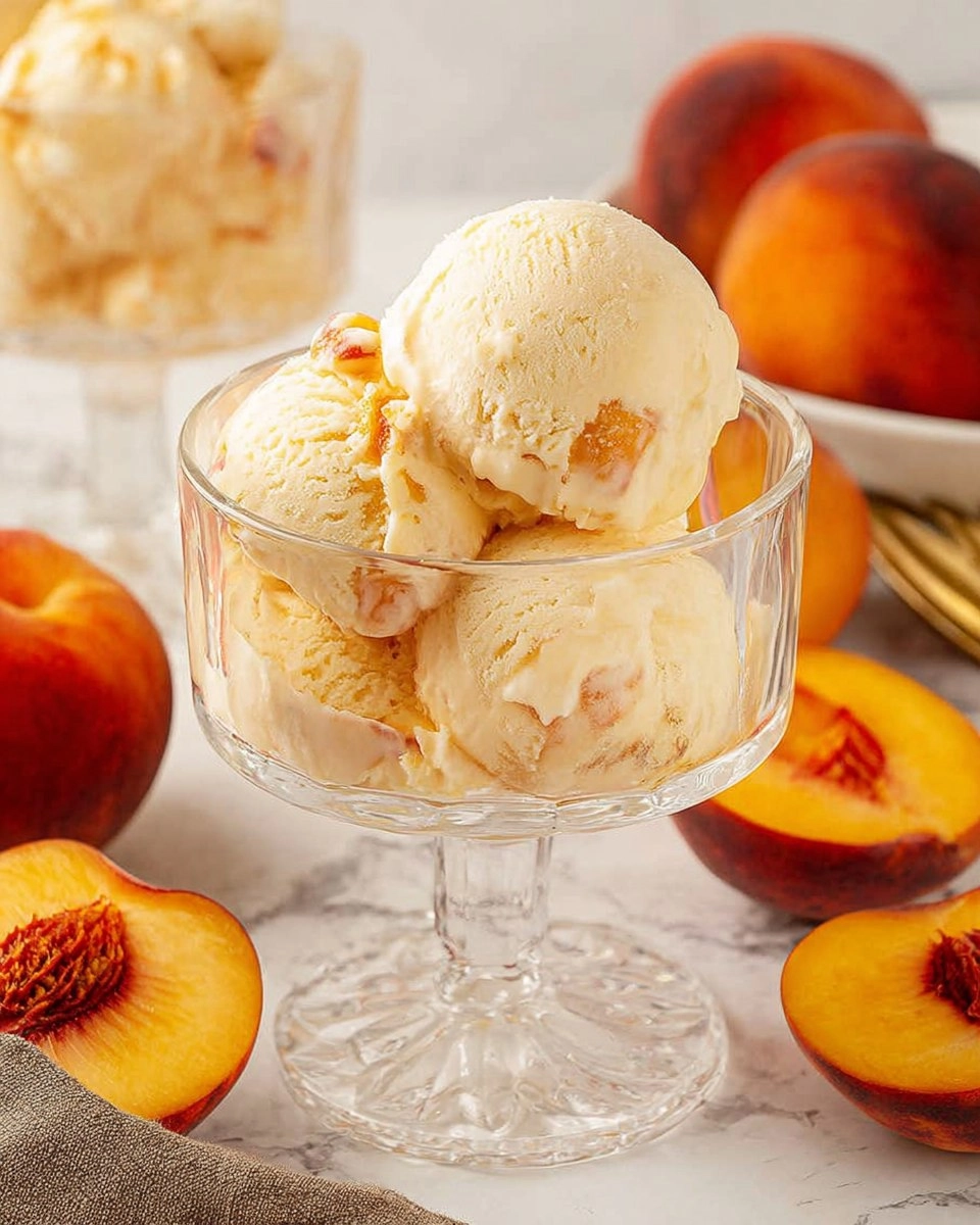 Peach Ice Cream