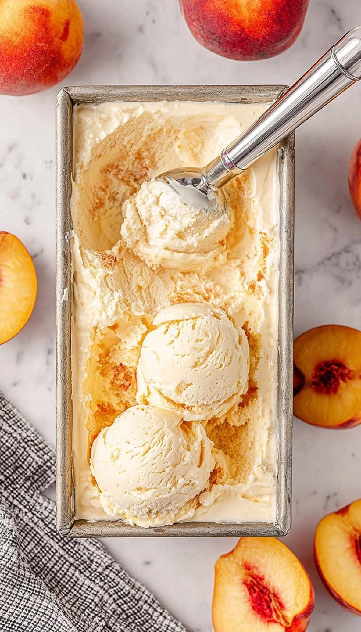 Peach Ice Cream