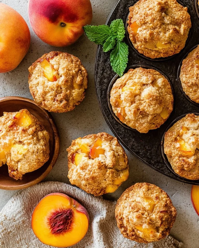 Peach-Muffins-Recipe