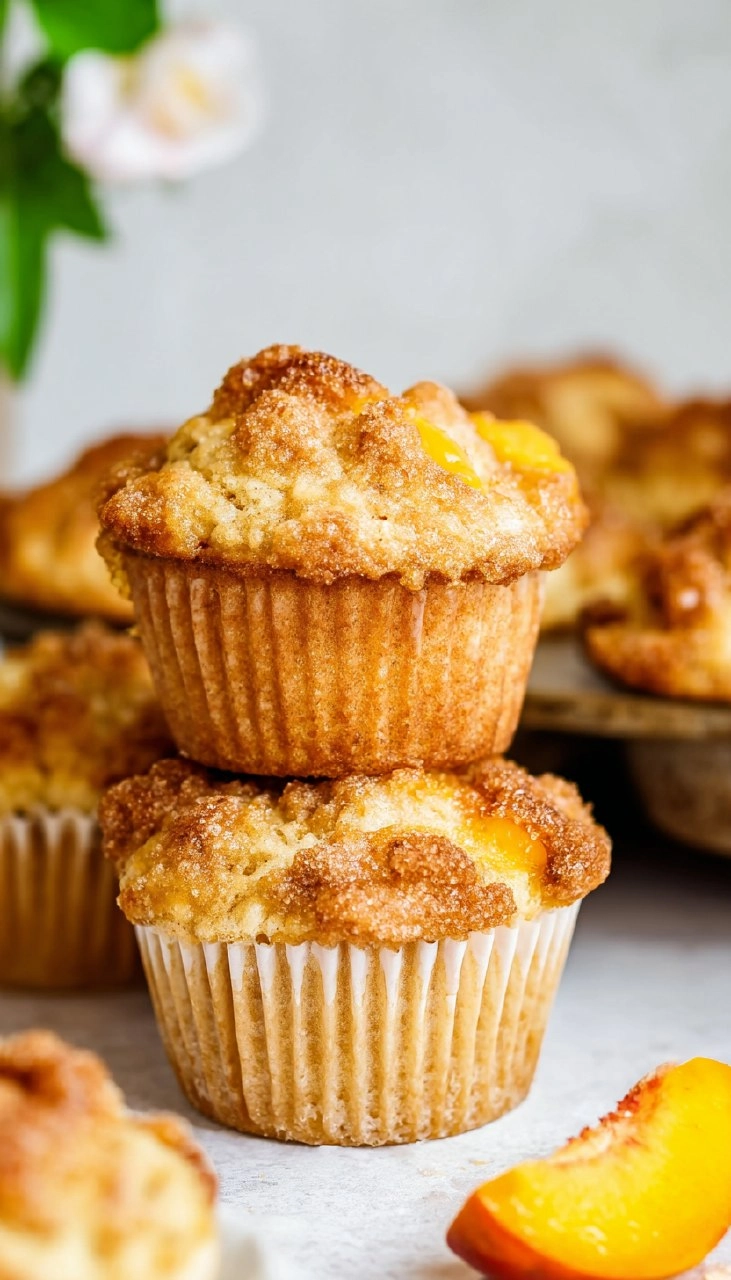 Peach Muffins 115 Peach Muffins