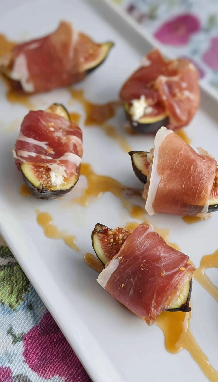Prosciutto Wrapped Fig