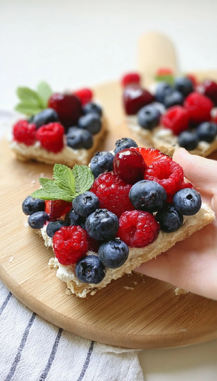 Red, White, and Blue Berry Dessert Bites 120 Red, White, and Blue Berry Dessert Bites