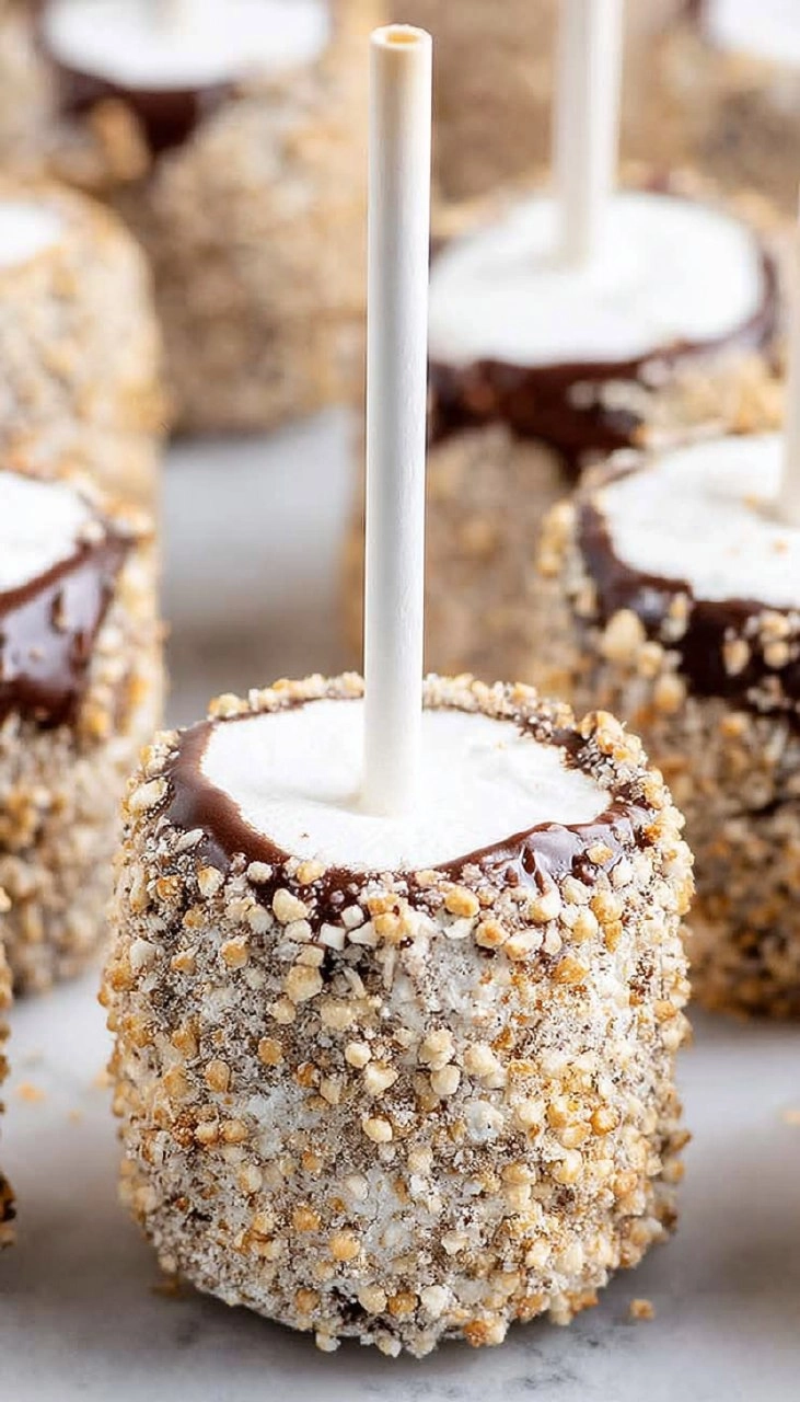 Smores Marshmallow Pops 80 Smores Marshmallow Pops