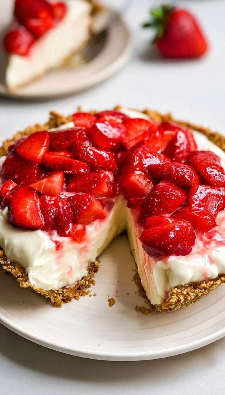 Strawberry Pretzel Pie 80 Strawberry Pretzel Pie