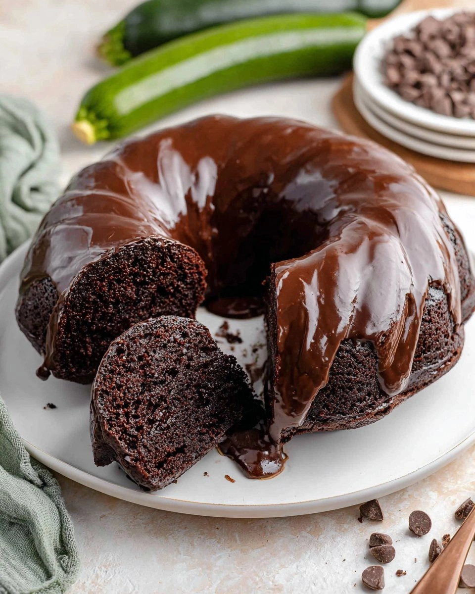 Zucchini Chocolate Bundt Cake