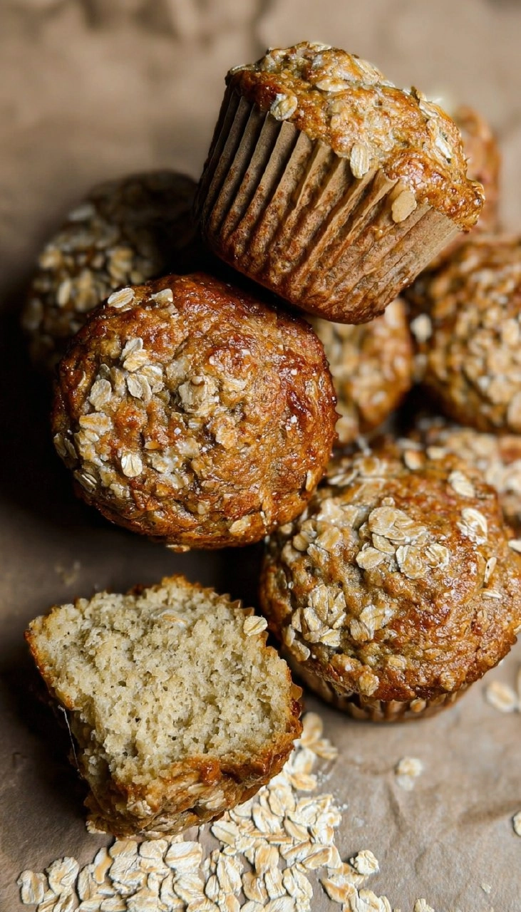 Apple Oat Muffins with Greek Yogurt 130 Apple Oat Muffins with Greek Yogurt