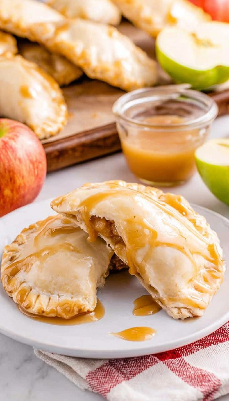 Easy Caramel Apple Empanadas