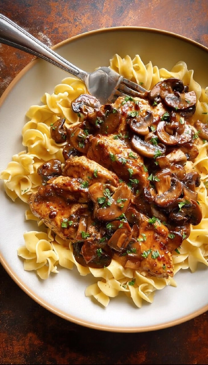Easy Chicken Marsala (with The BEST Buttered Noodles) 140 Easy Chicken Marsala (with The BEST Buttered Noodles)