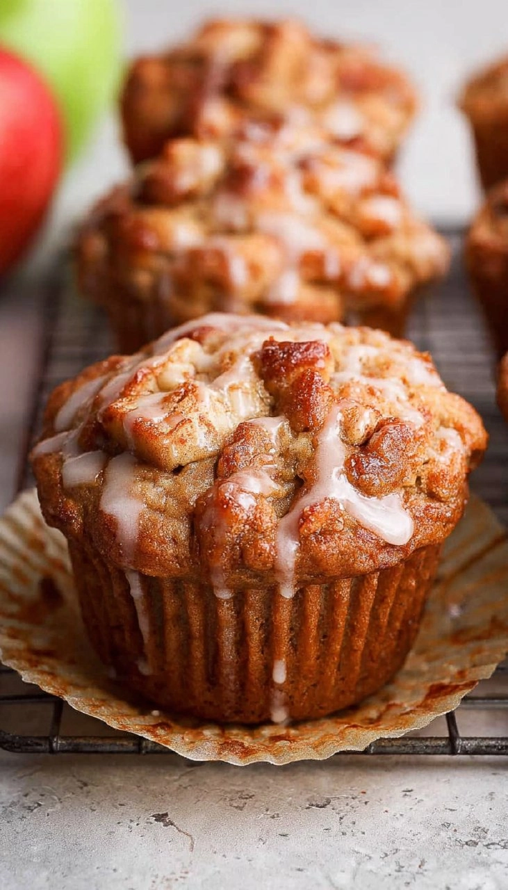 Healthy Apple Muffins with Cottage Cheese (High Protein!) 135 Healthy Apple Muffins with Cottage Cheese (High Protein!)
