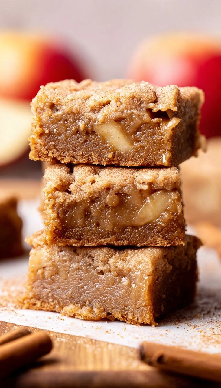 Apple Cinnamon Blondies 125 Apple Cinnamon Blondies