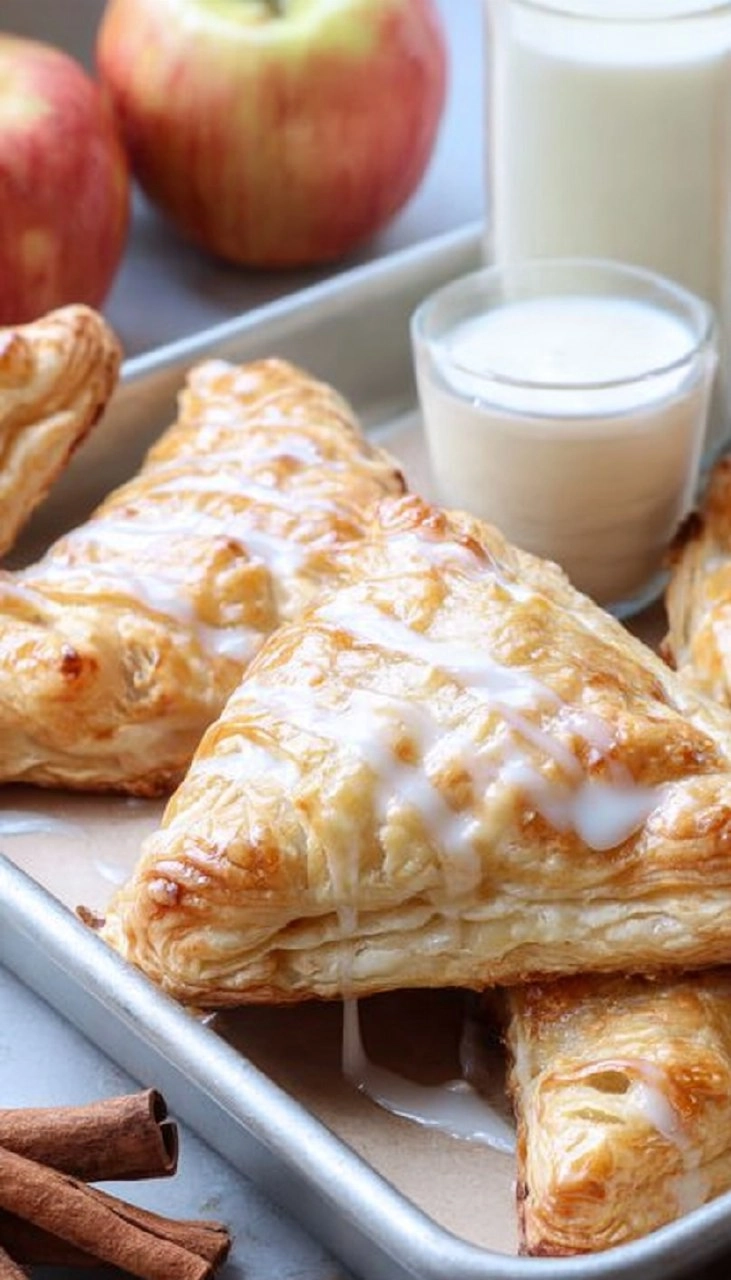 Apple Turnovers with Puff Pastry 105 Apple Turnovers with Puff Pastry