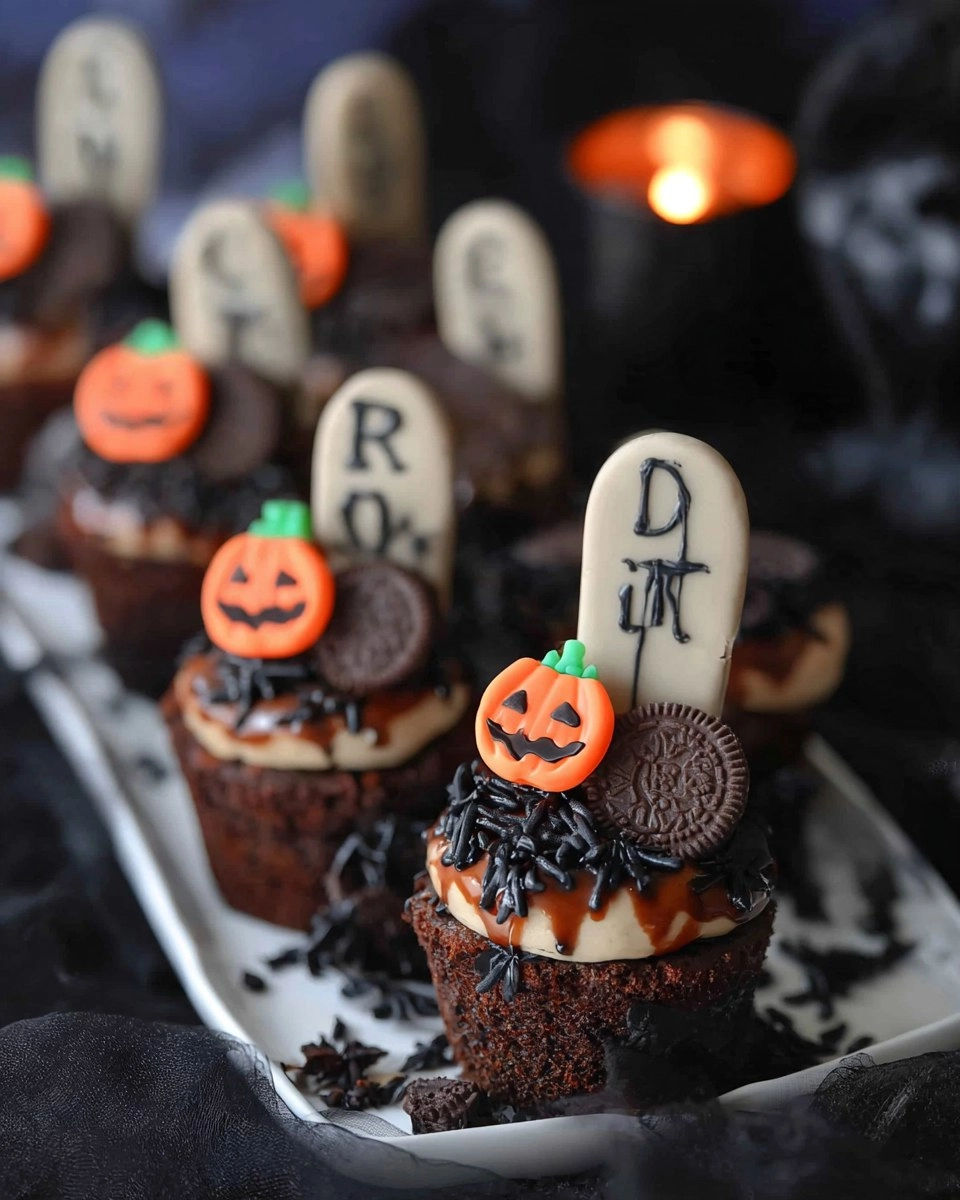 Graveyard Cupcakes 99 Graveyard Cupcakes