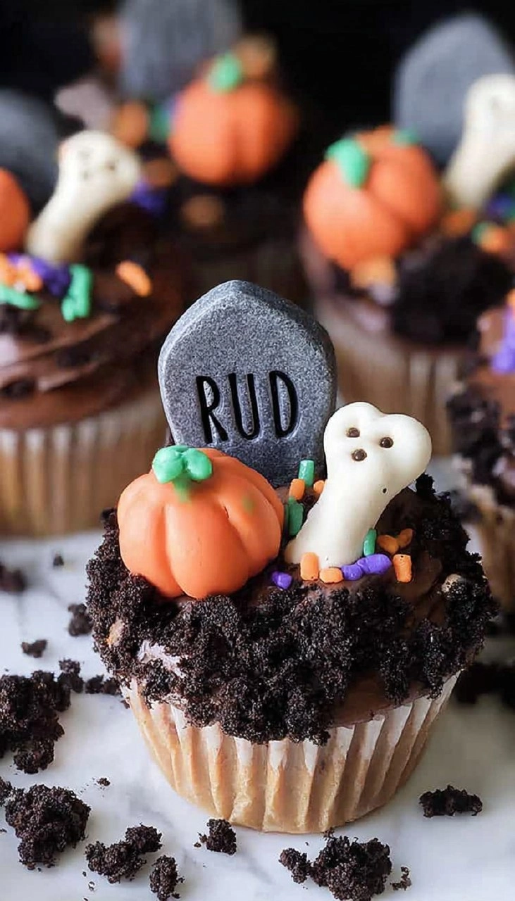 Graveyard Cupcakes 100 Graveyard Cupcakes